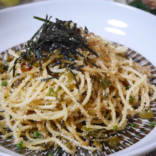 高菜明太パスタ